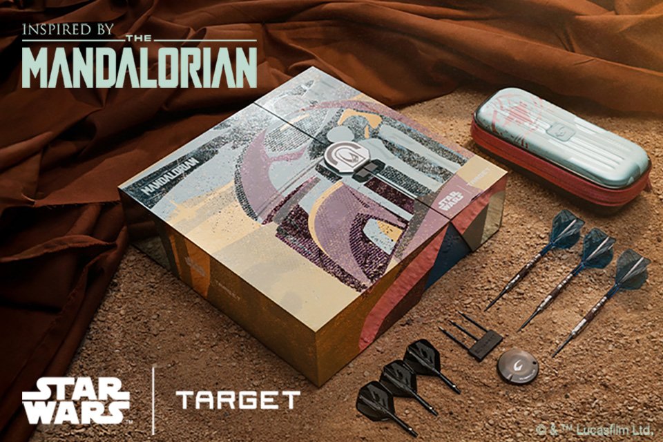 Star Wars Mandalorian SP. Mandalorian 95% tungsten steel tip darts.