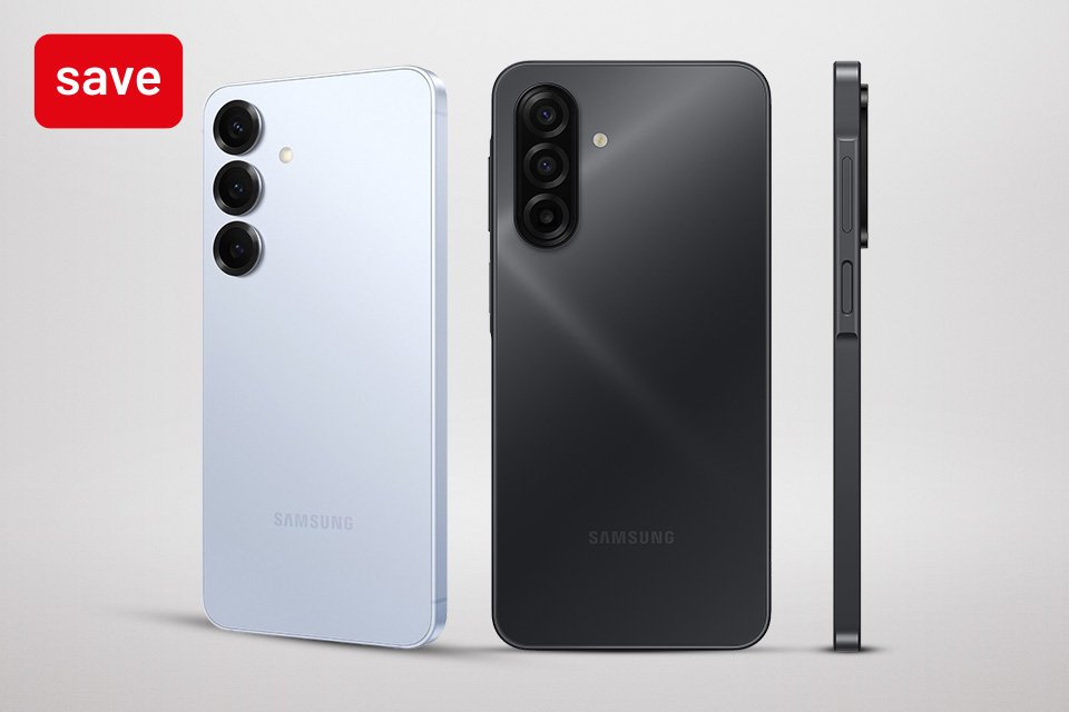 Save on selected Galaxy devices. Get new-tech ready with seriously bright savings.