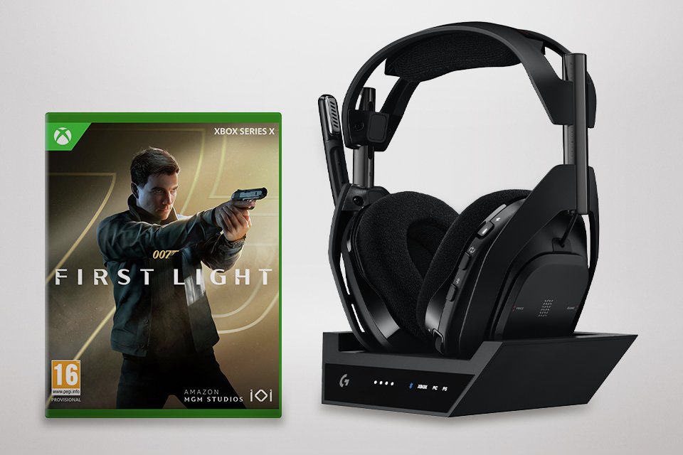 Buy an Astro A50 X headset and get 007 First light free on PS5 or Xbox.