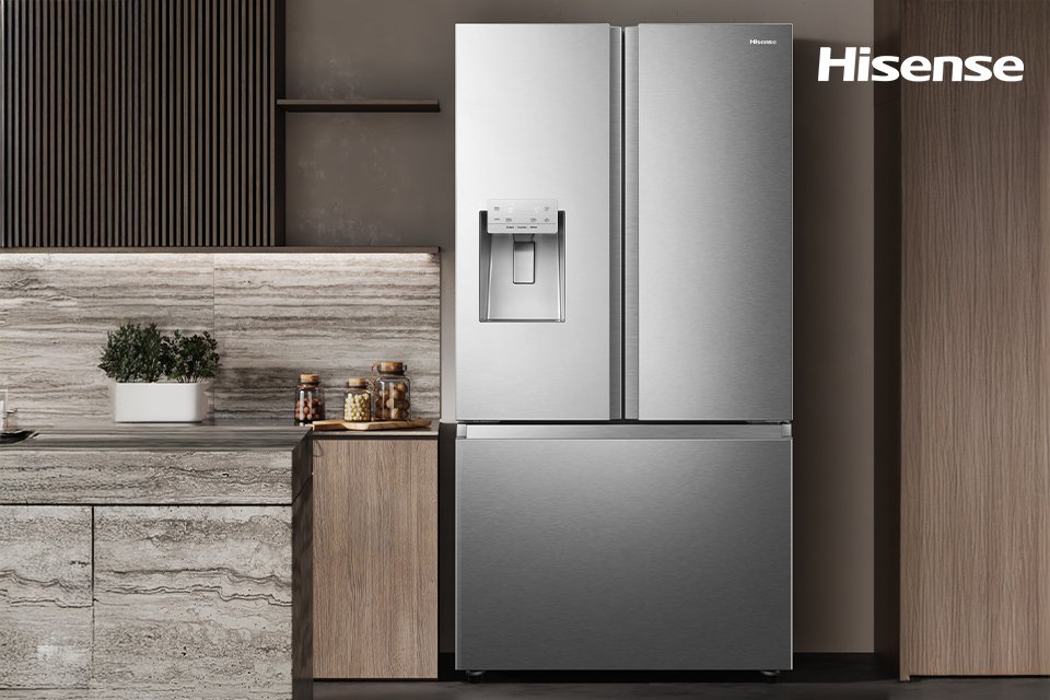 Claim a Free Qled TV with selected Hisense fridge freezers.