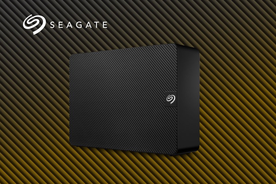 Seagate expansion desktop drive. Add-on storage for your PC and Mac.