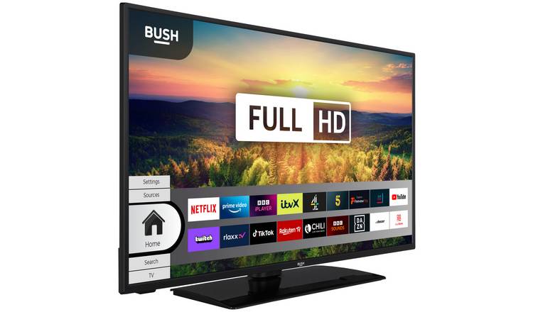 Buy Bush 40 Inch Smart FHD HDR LED Freeview TV, Televisions