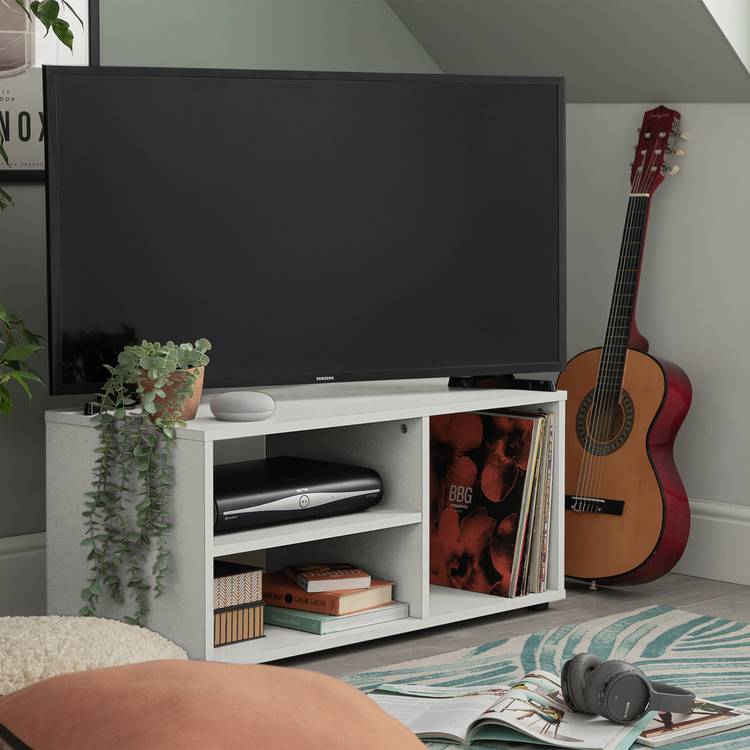 Argos Home Malibu TV Unit - White 0