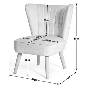 Buy Habitat Alexis Velvet Cocktail Chair Pink Armchairs and