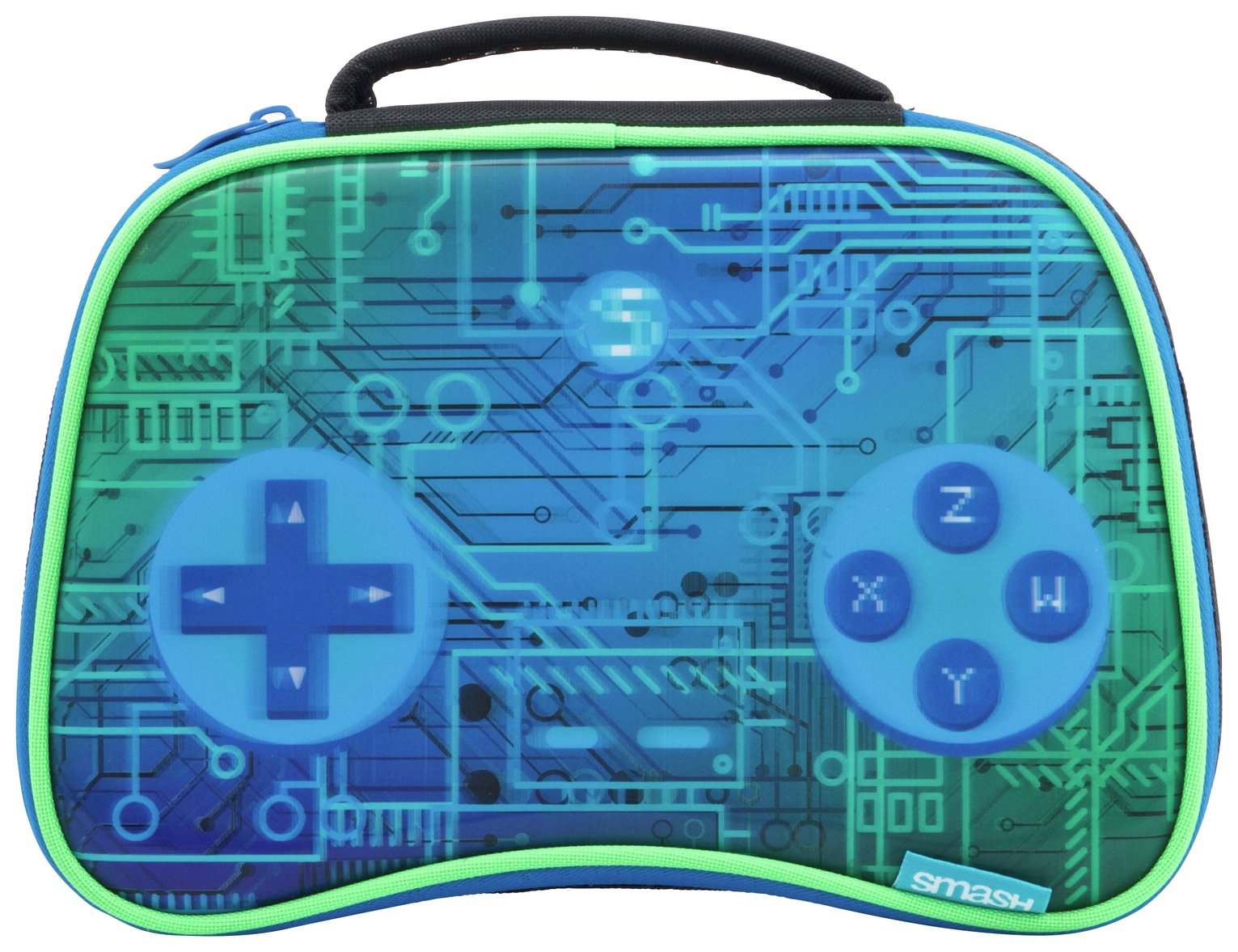 Smash Gamer Blue Lunch Bag