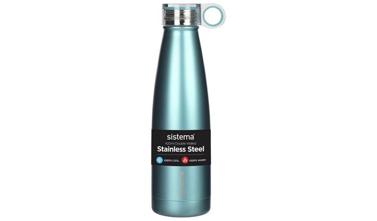 Sistema Stainless Steel Water Bottle - 420ml