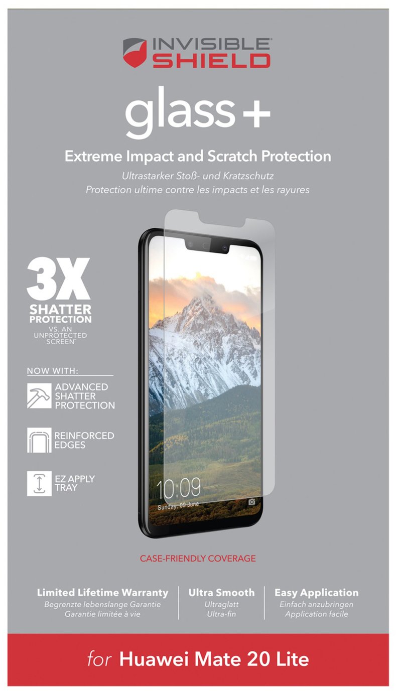 Zagg Huawei Mate P20 Lite Phone Case with Screen Protector