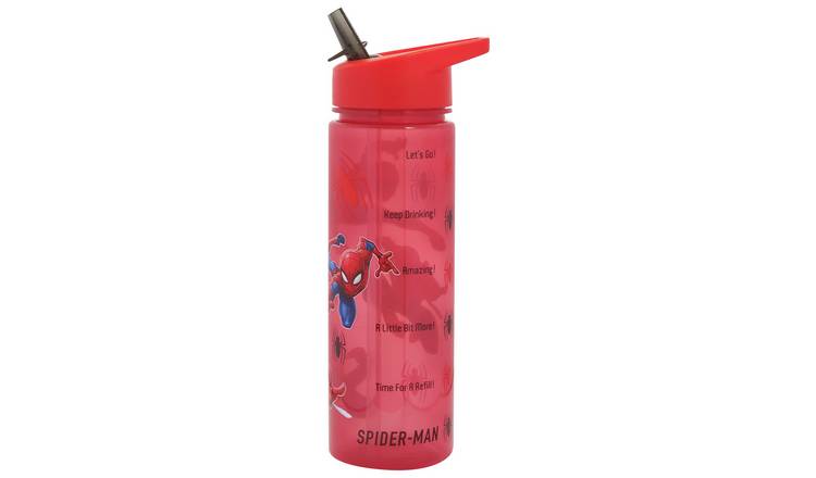 Buy Marvel Spider-Man Colour Change Water Tracker Bottle - 600ml | Flasks |  Argos