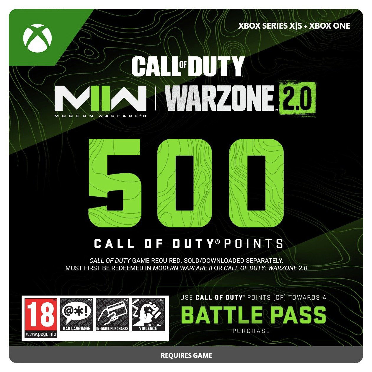 Call Of Duty: Warzone 2.0 500 Points Xbox Digital Download