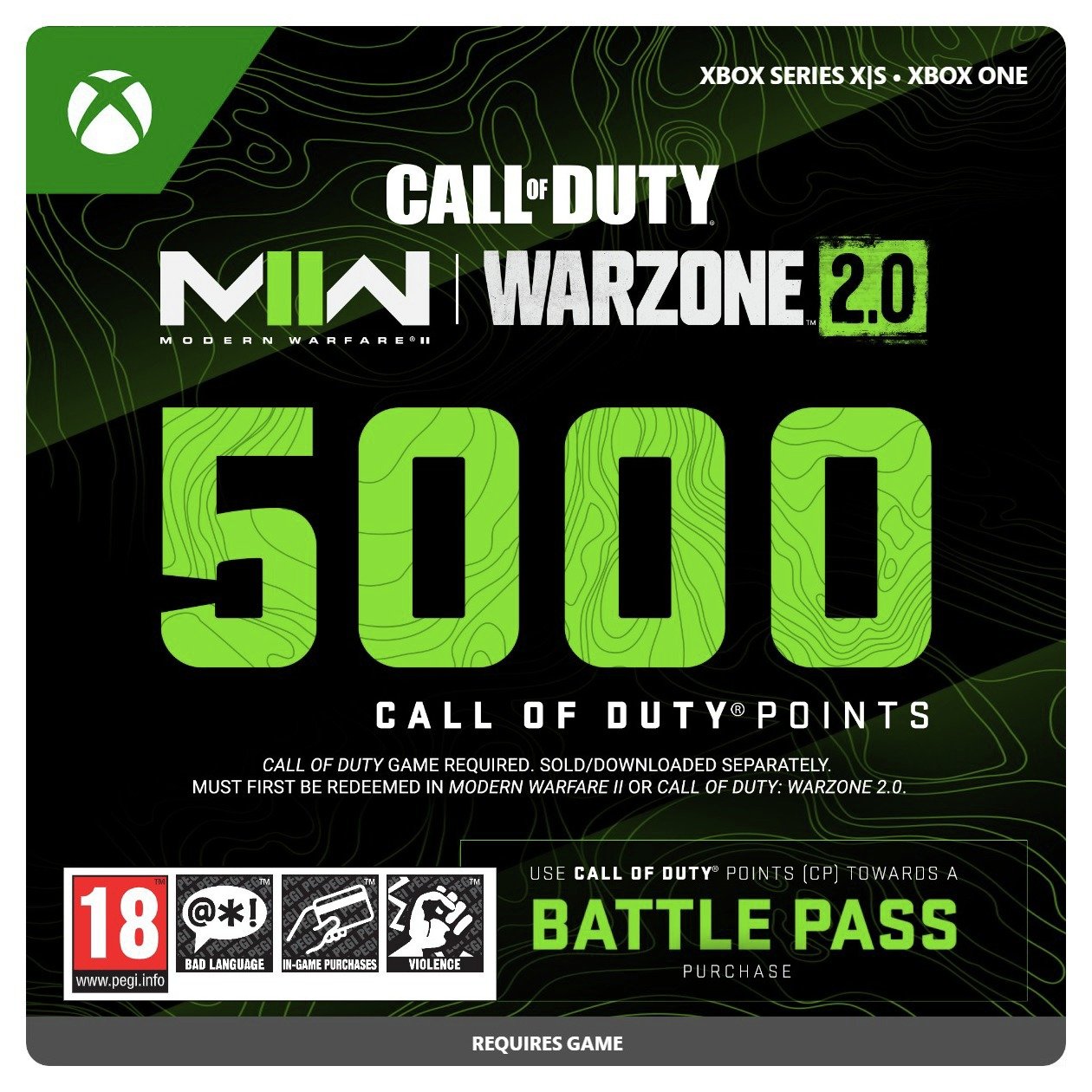 Call Of Duty: Warzone 2.0 5000 Points Xbox Digital Download