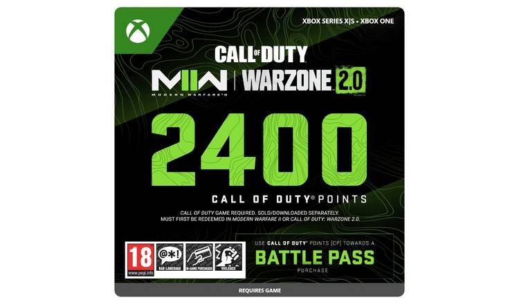 Buy Call Of Duty: Warzone 2.0 2400 Points Xbox Digital Download, Gift  cards