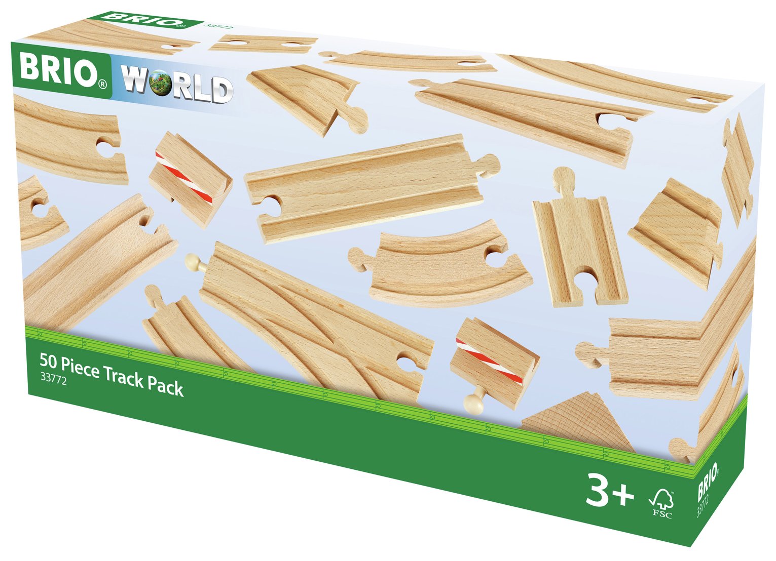 BRIO 50 Piece Track Set