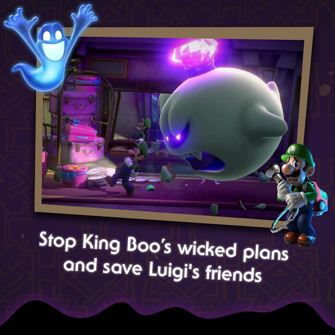 luigi's mansion 3 nintendo switch argos