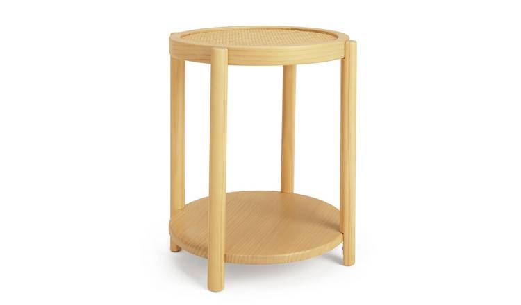 Rattan small side deals table