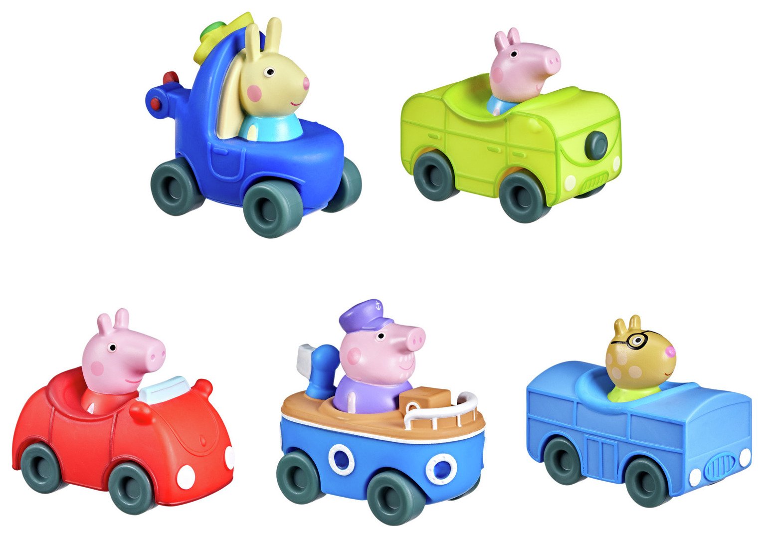 Peppa Pig And Friends Mini Buggies Vehicle Figure 5 Pack review