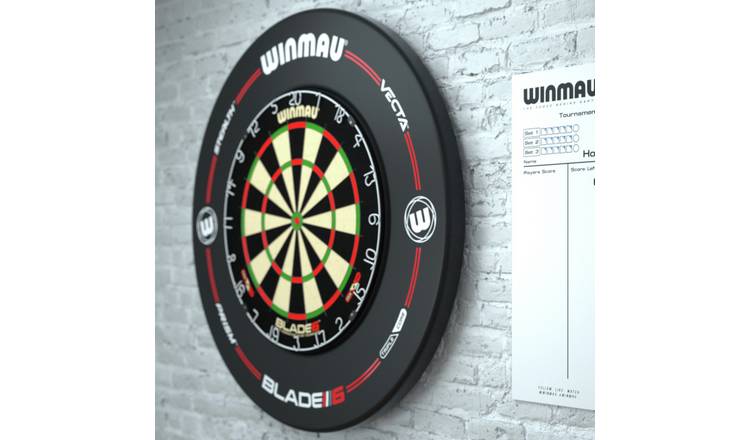 Dartboard and online surround set