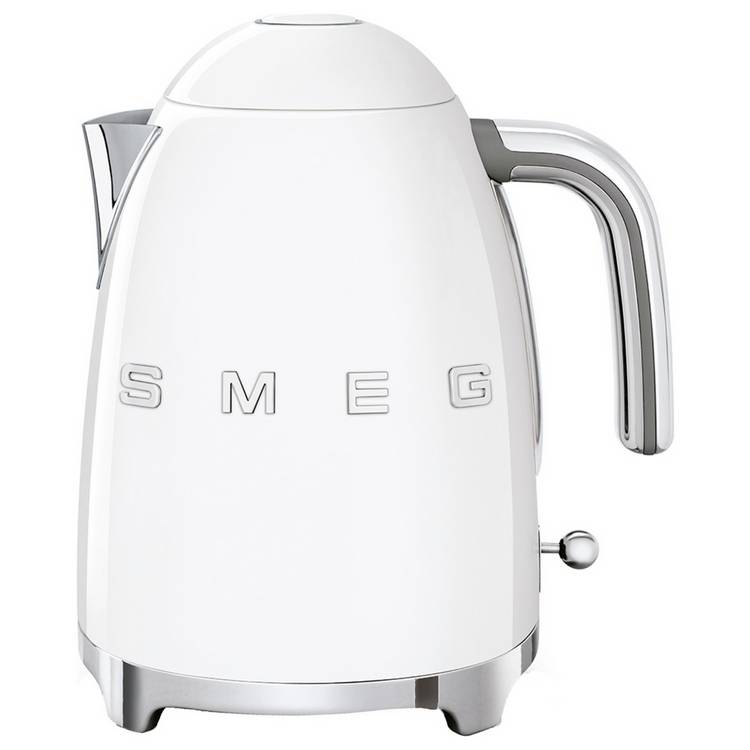 Smeg KLF03WHUK 50's Style Retro Kettle - White 0