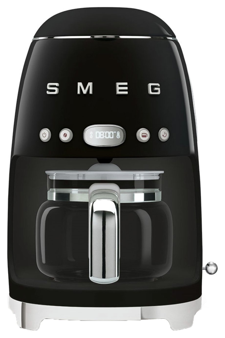 Smeg DCF02BLUK Retro Drip Filter Coffee Machine - Black