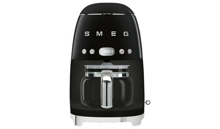 Smeg DCF02BLUK Retro Drip Filter Coffee Machine - Black