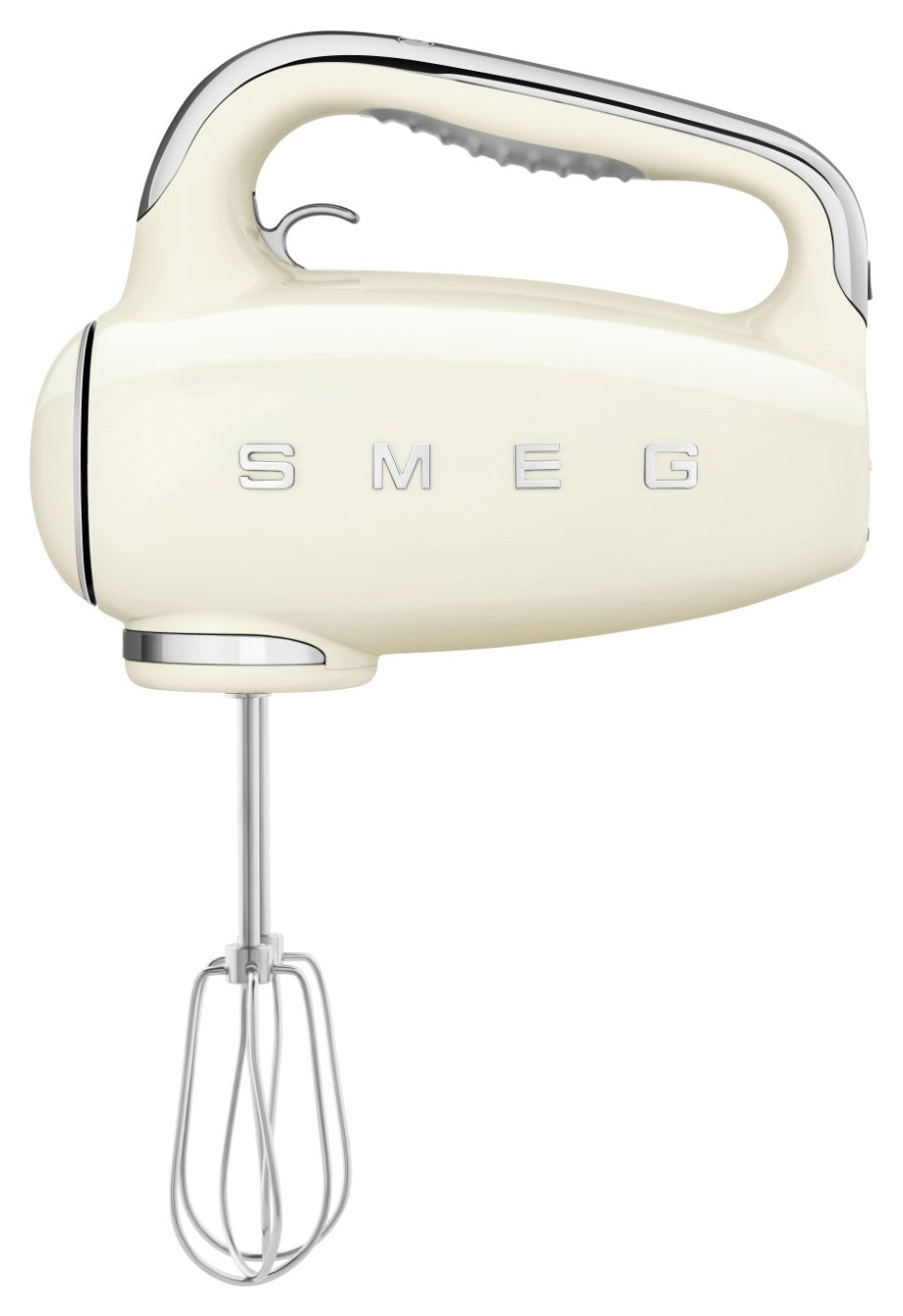 Smeg HMF01CRUK 50's Style Retro Electric Hand Mixer - Cream