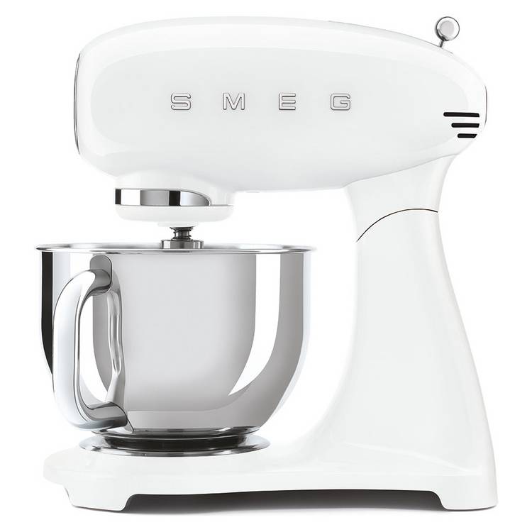 Smeg SMF03WHUK 50's Style Retro Food Mixer with Stand White 0