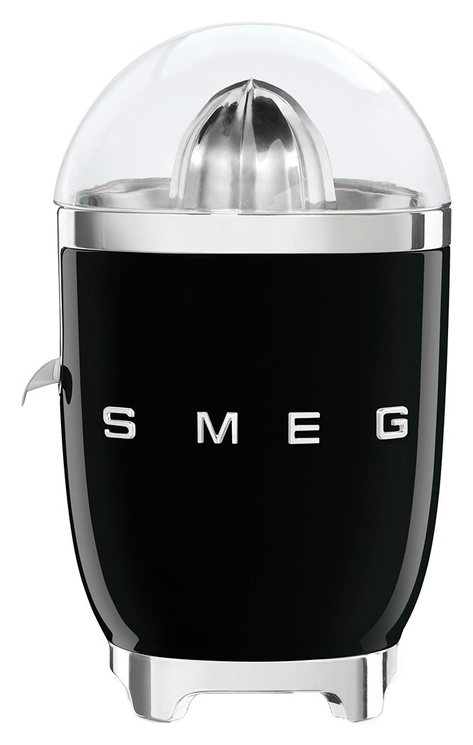 Smeg CJF01BLUK 50's Style Retro Citrus Juicer - Black