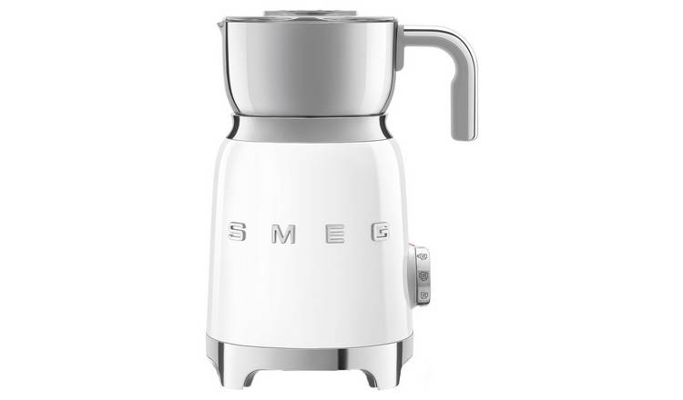 Smeg 600ml 50's Style Retro Milk Frother - White