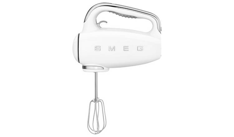 Smeg HMF01WHUK 50's Style Retro Electric Hand Mixer - White