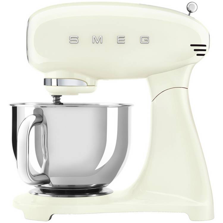 Smeg SMF03CRUK 50's Style Retro Food Mixer with Stand Cream 0