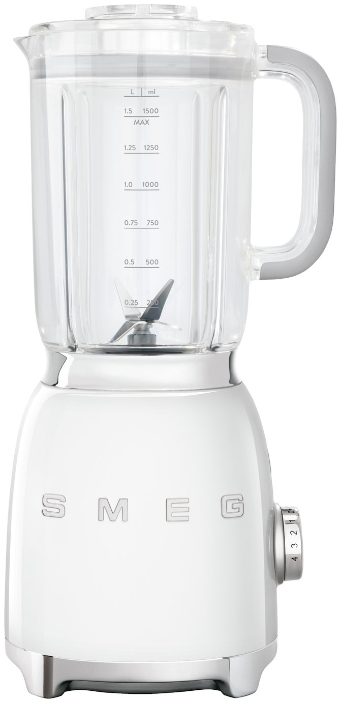 Smeg BLF01WHUK 50's Style Retro 1.5L Plastic Jug Blender