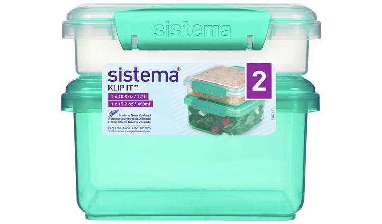 Sistema Sandwich Box 15.2 Oz Set Of 3 - Office Depot