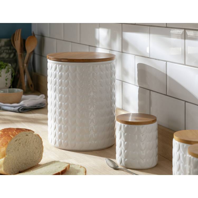 Habitat Ceramic Bread Bin 0