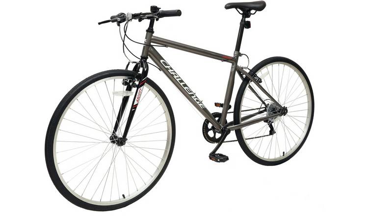 Buy Challenge 28 inch Wheel Size Mens Hybrid Bike Grey Mens and womens bikes Argos