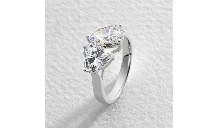 Argos cubic store zirconia rings