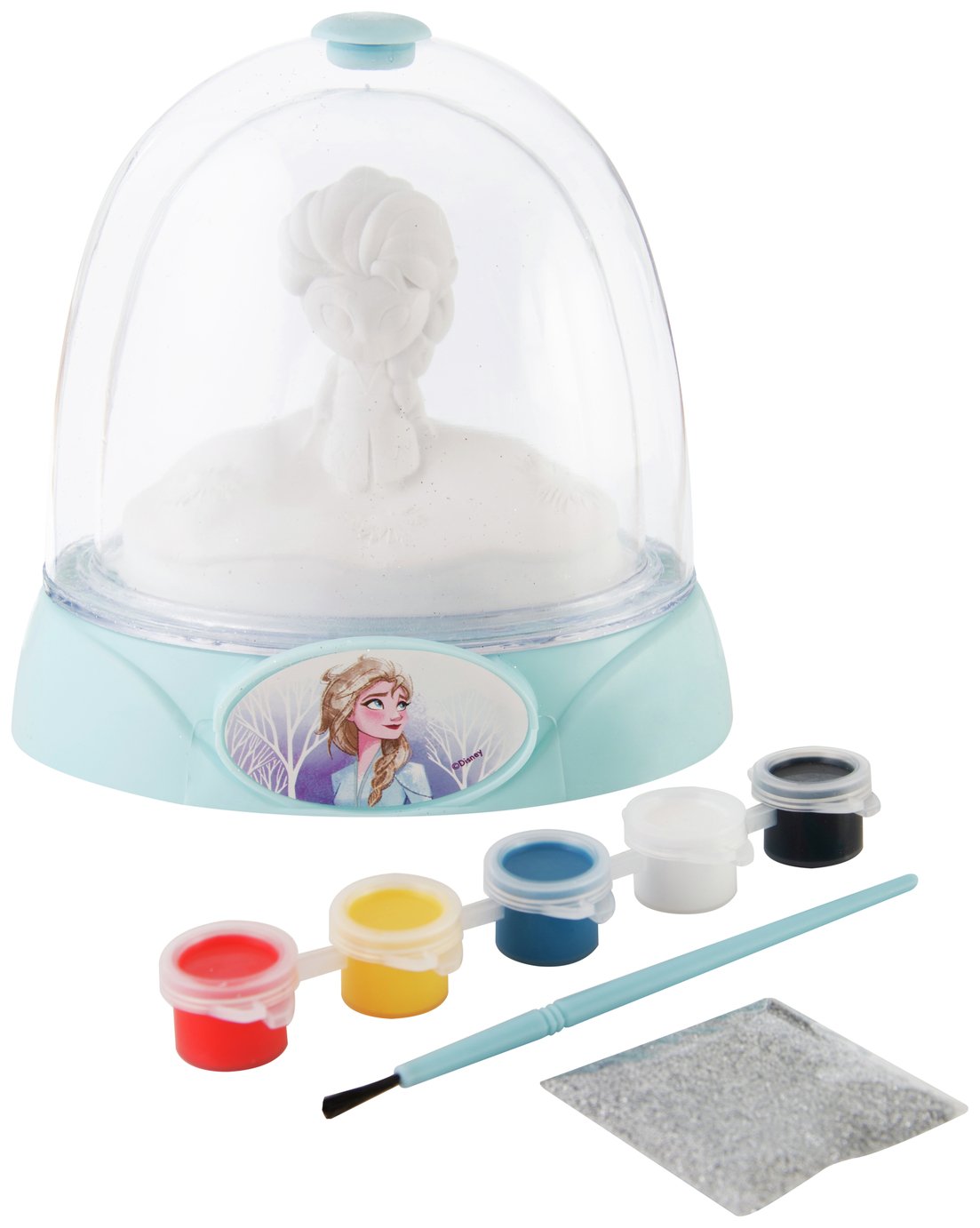 Frozen II Anna Or Elsa Paint Your Own Glitter Dome