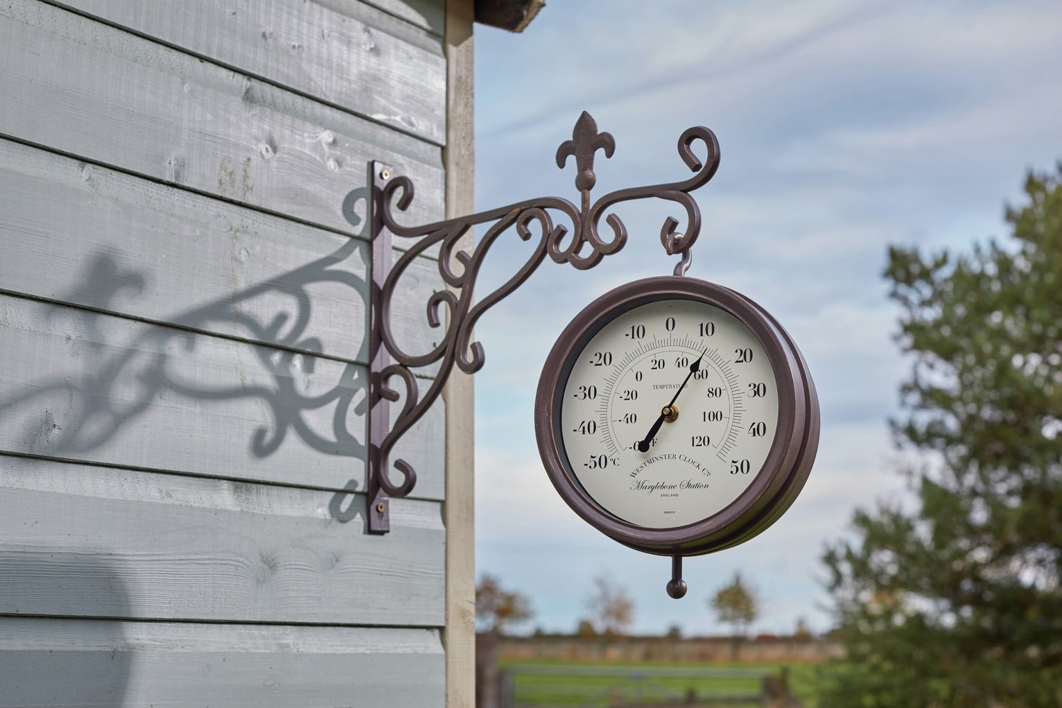 Buy Smart Garden Traditional Garden Wall Clock | Garden ornaments