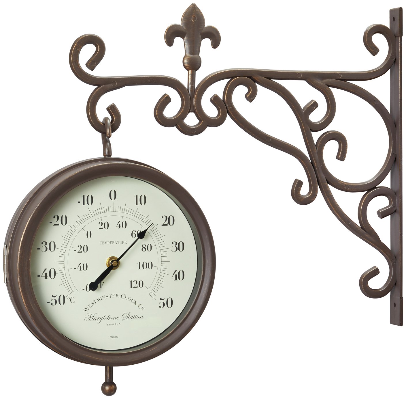 Buy Smart Garden Traditional Garden Wall Clock | Garden ornaments