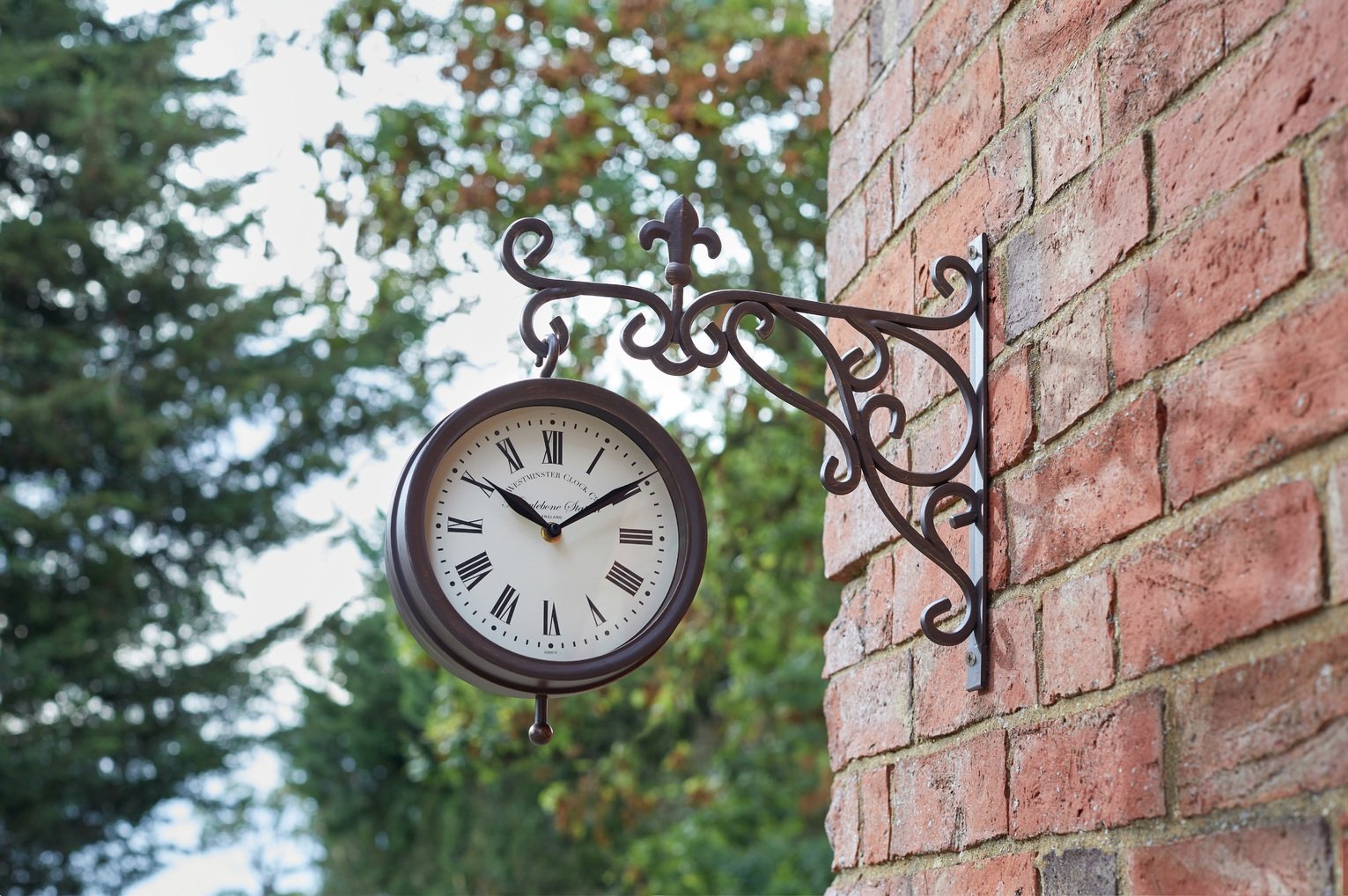 Buy Smart Garden Traditional Garden Wall Clock | Garden ornaments