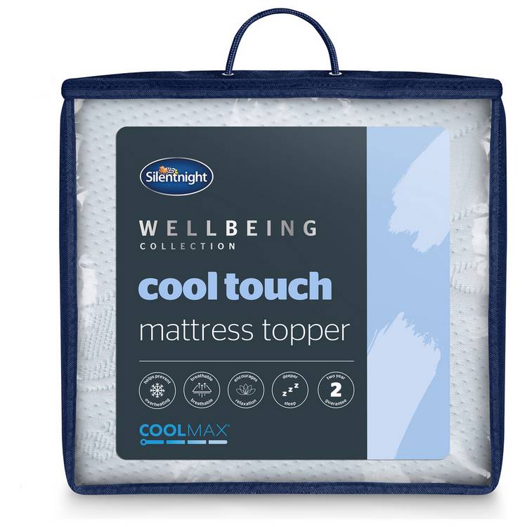 Silentnight Wellbeing Cool Touch Mattress Topper - Double 0