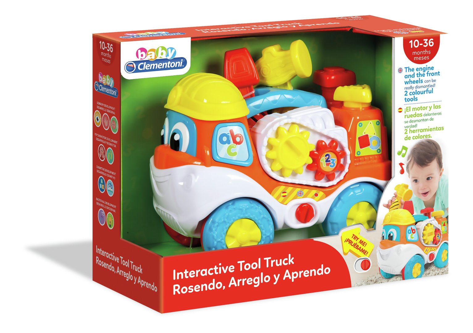 Baby Clementoni Interactive Tool Truck