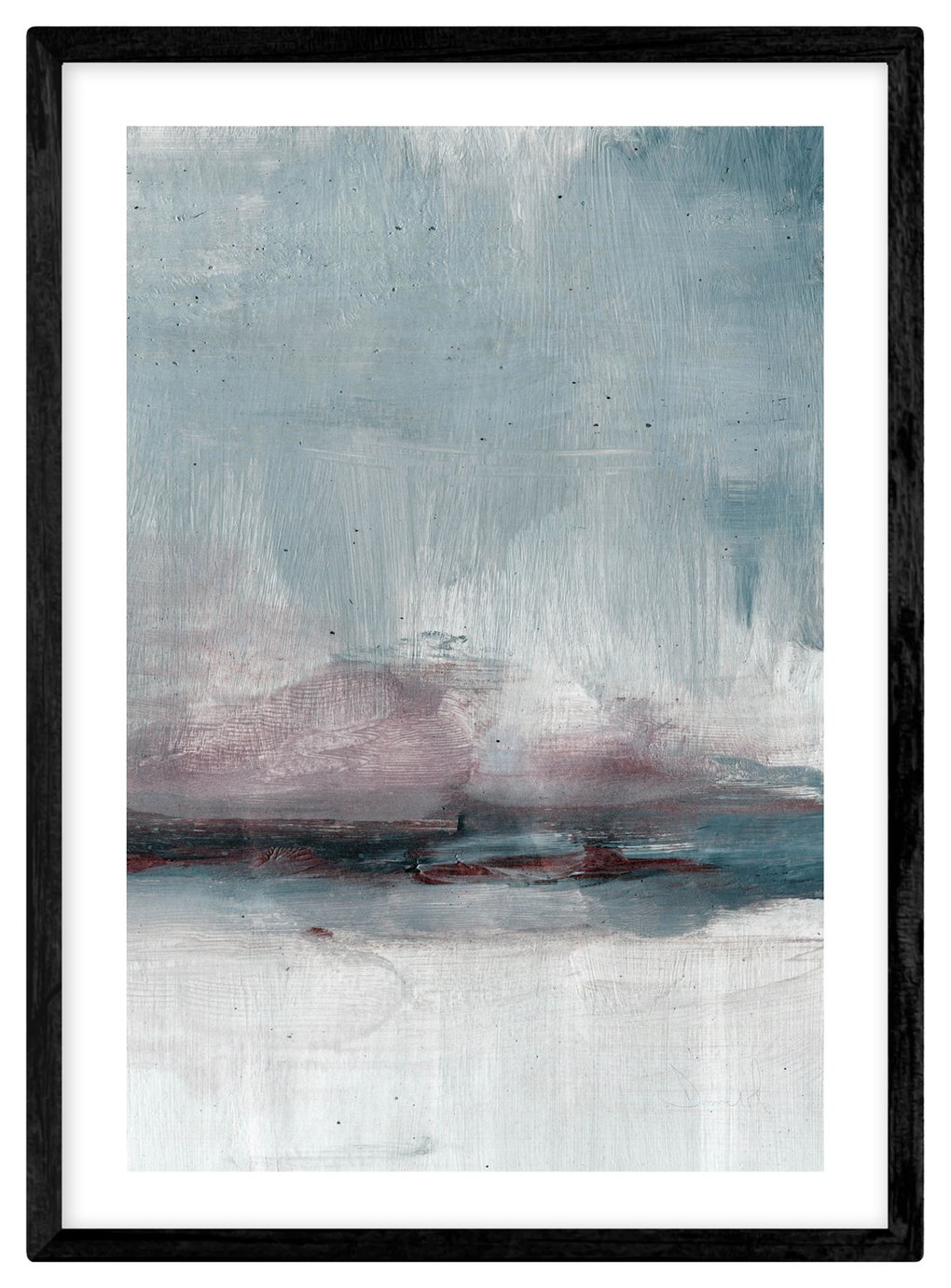 East End Prints Dramatic Landscape Framed Wall Print - A2