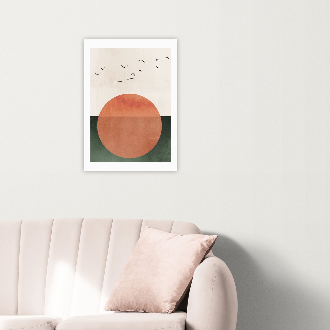 East End Prints Rising Sun Unframed Wall Print - A2