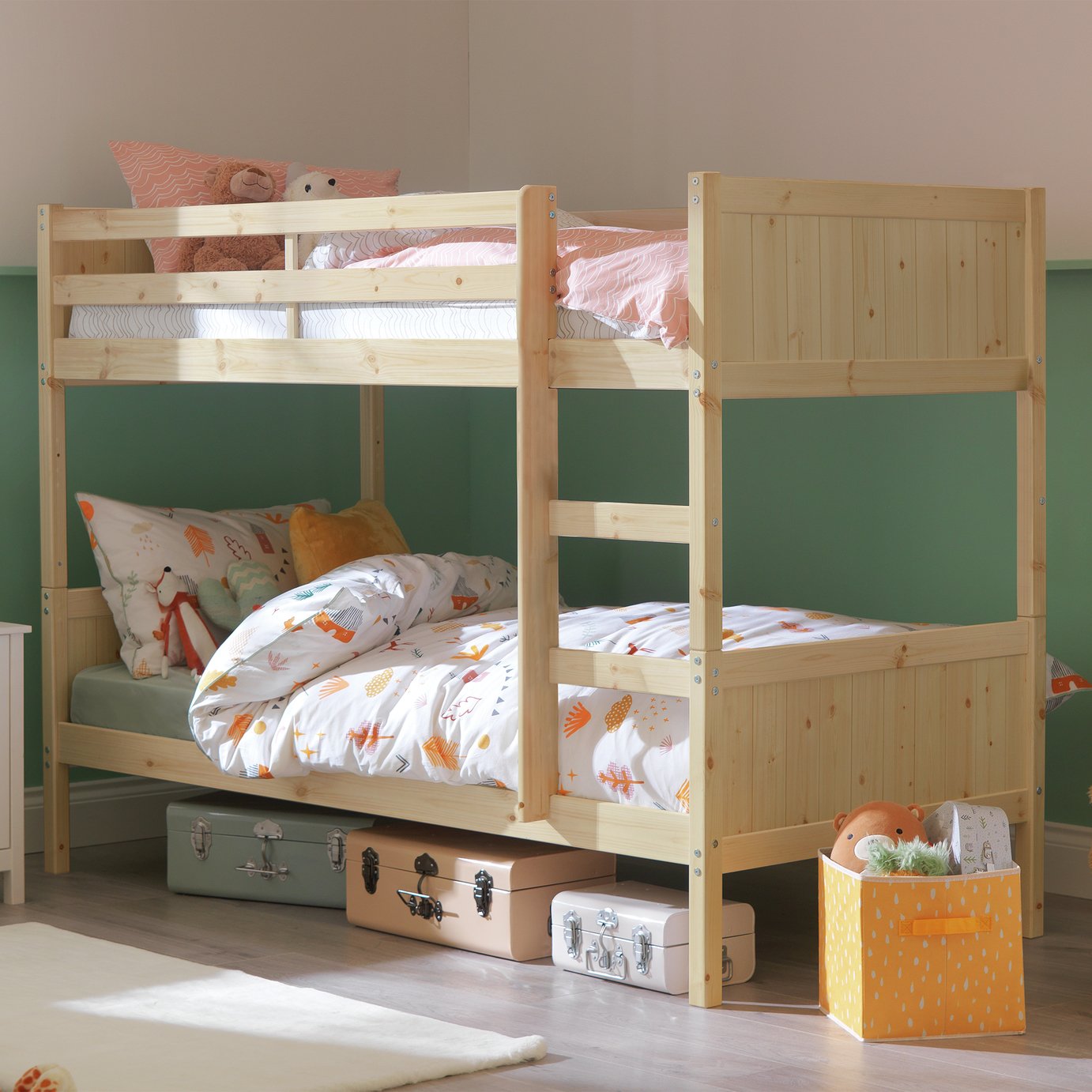 pine bunk beds argos