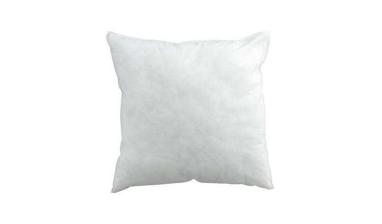 Argos Home Hollowfibre Cushion Pad - White - 43x43cm