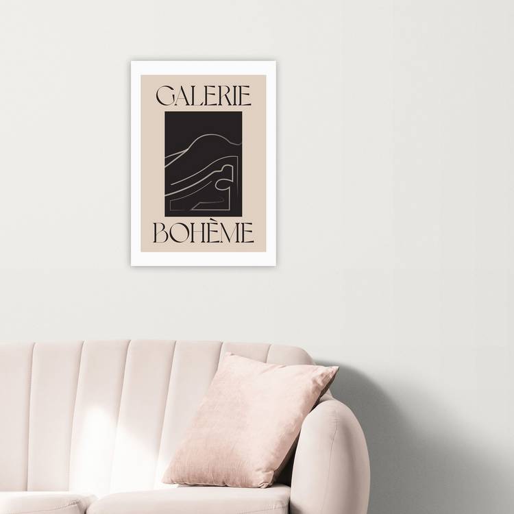 East End Prints La Vie Boheme Unframed Wall Print - A2 0