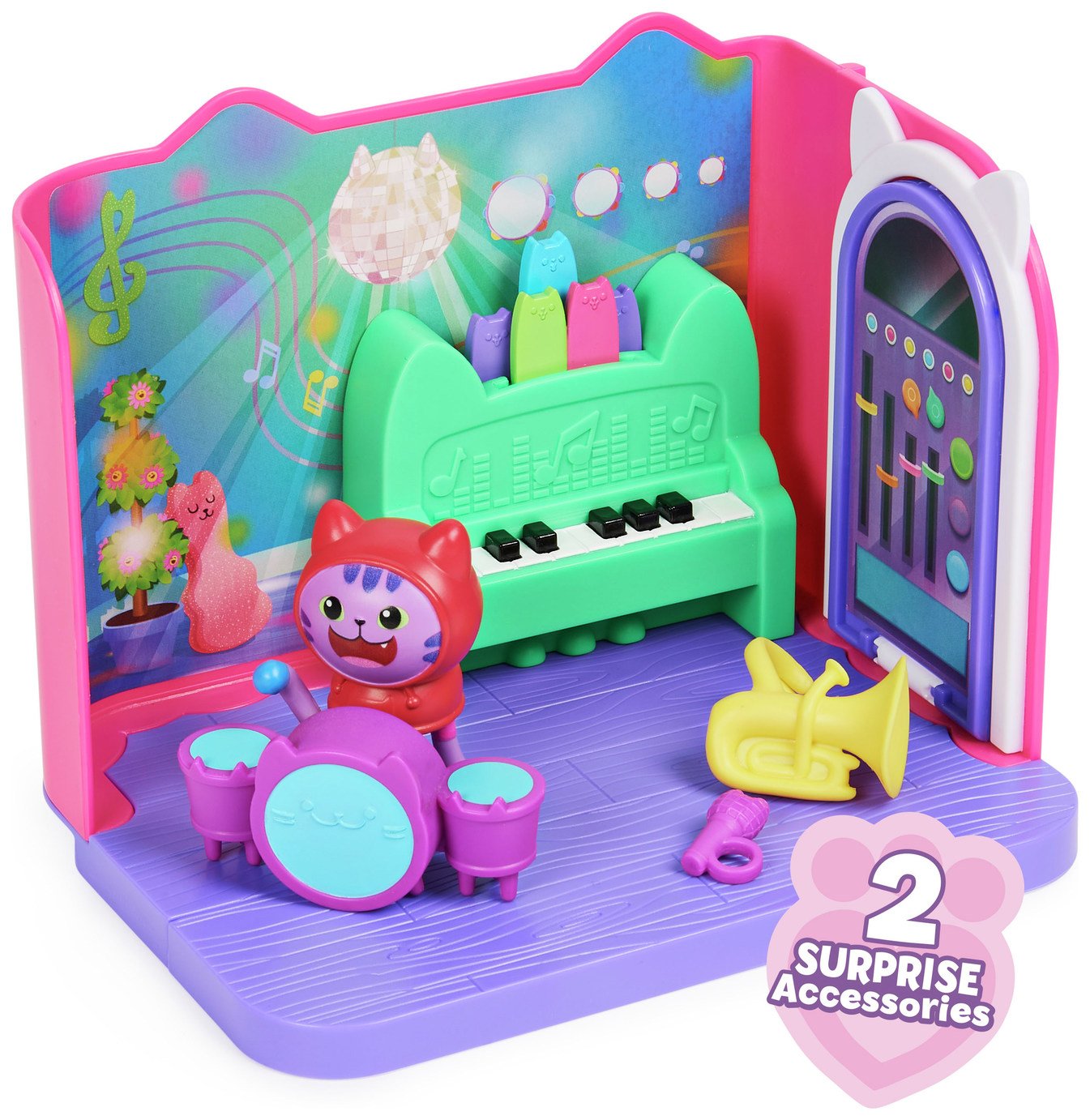 Gabby's Dollhouse Deluxe Music Room (1349739) Argos Price Tracker pricehistory.co.uk