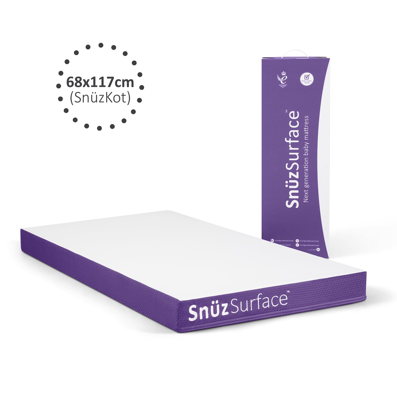 SnuzSurface 117 x 68cm Pocket Sprung Cot Bed Mattress Review