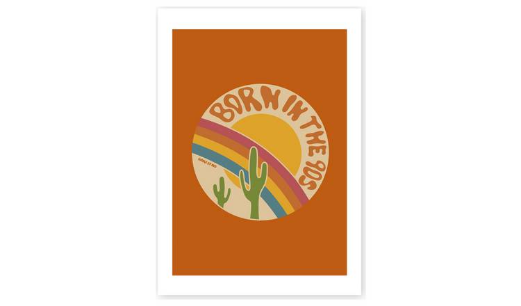 Buy East End Prints Leaf Pattern Unframed Wall Print - A3, Wall art and  prints