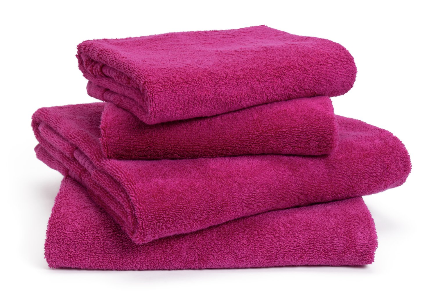 Habitat Egyptian Cotton Plain 4 Piece Towel Bale - Pink