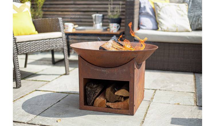 La Hacienda Fasa Oxidised Firepit